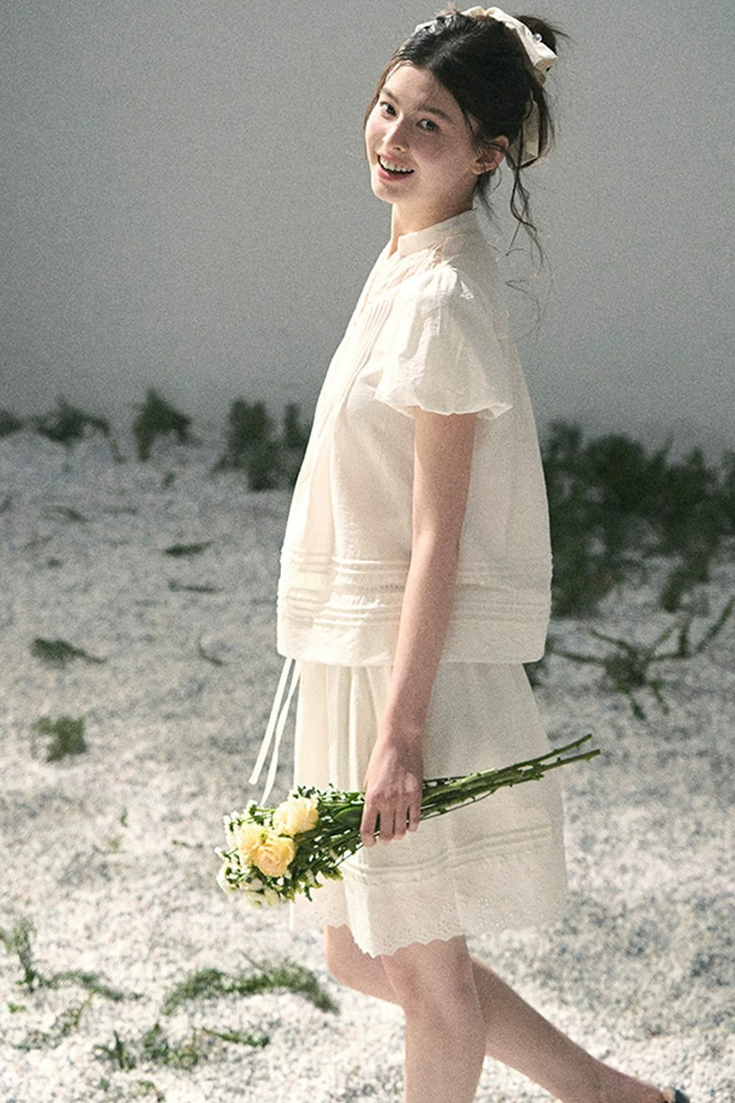Moonlight Lace Top Two-Piece Set-Up