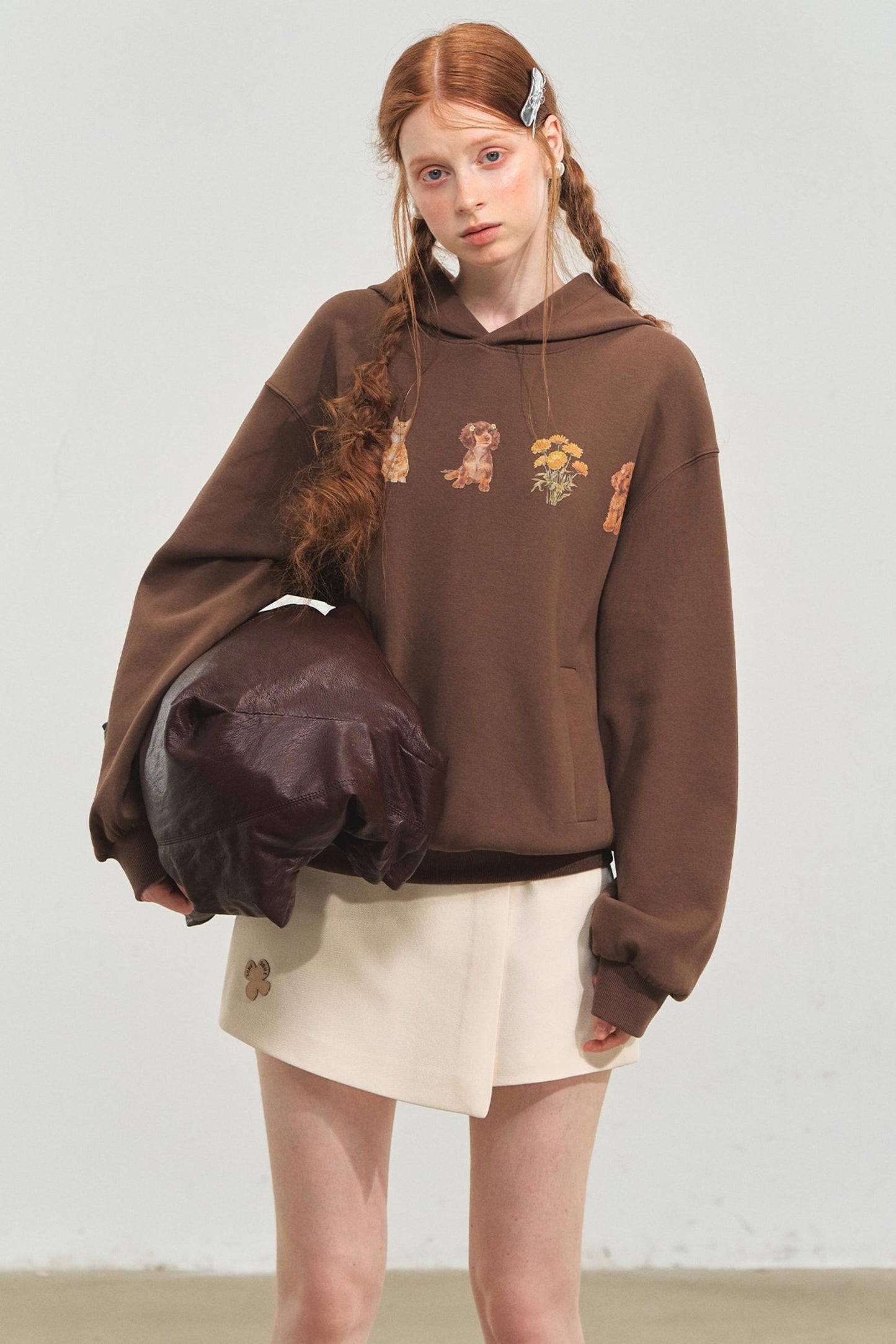 Cute Pet Party Hooded Top