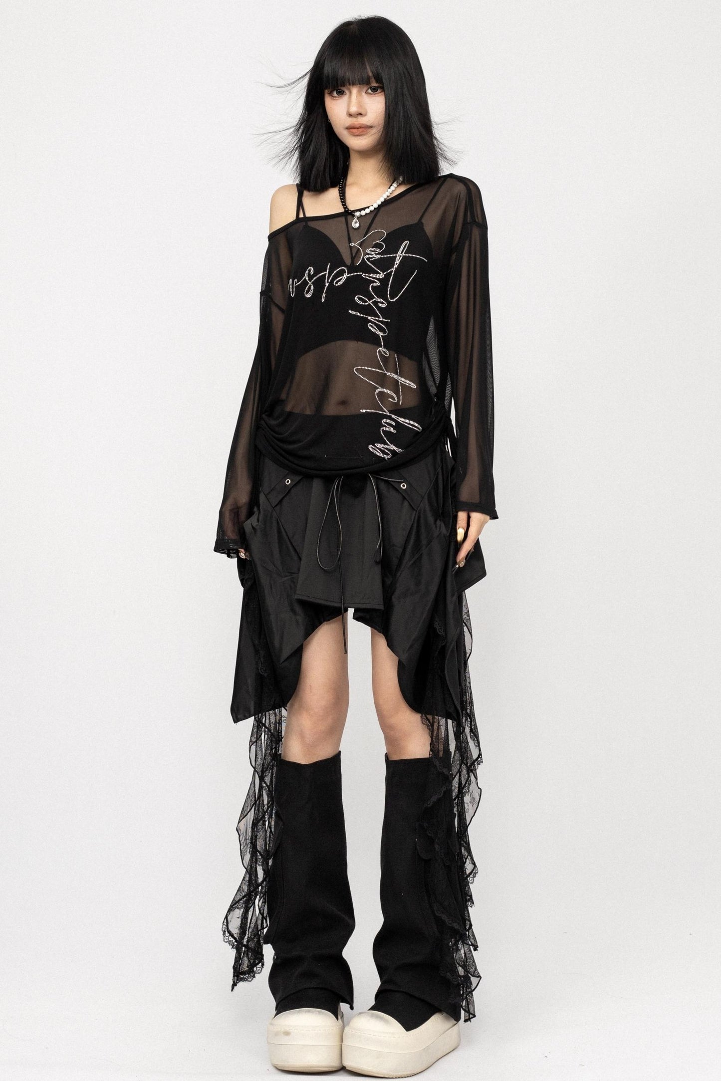 Retro Spice Girl A-Line Skirt