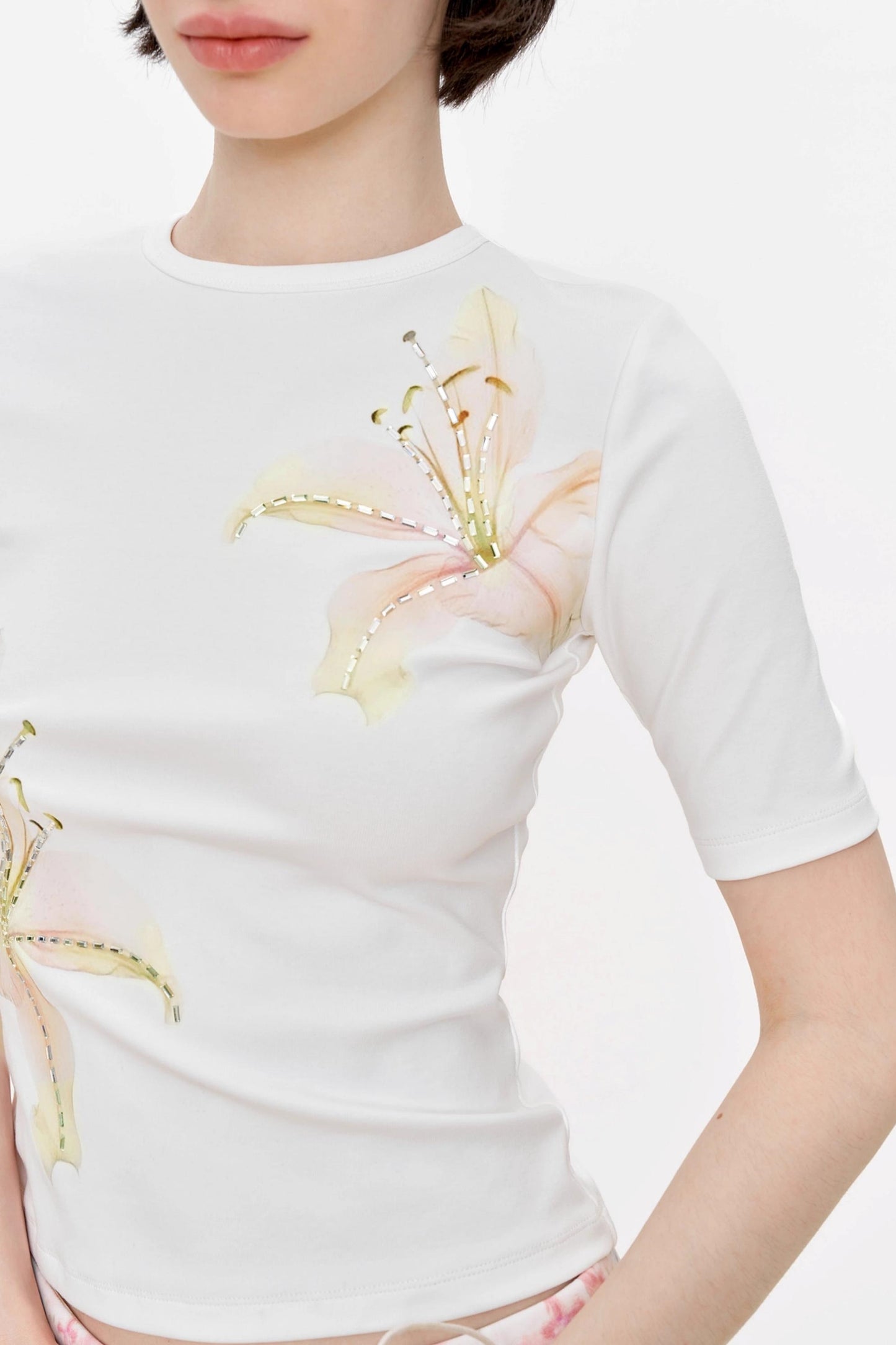 Summer Diamond Lily Blouse