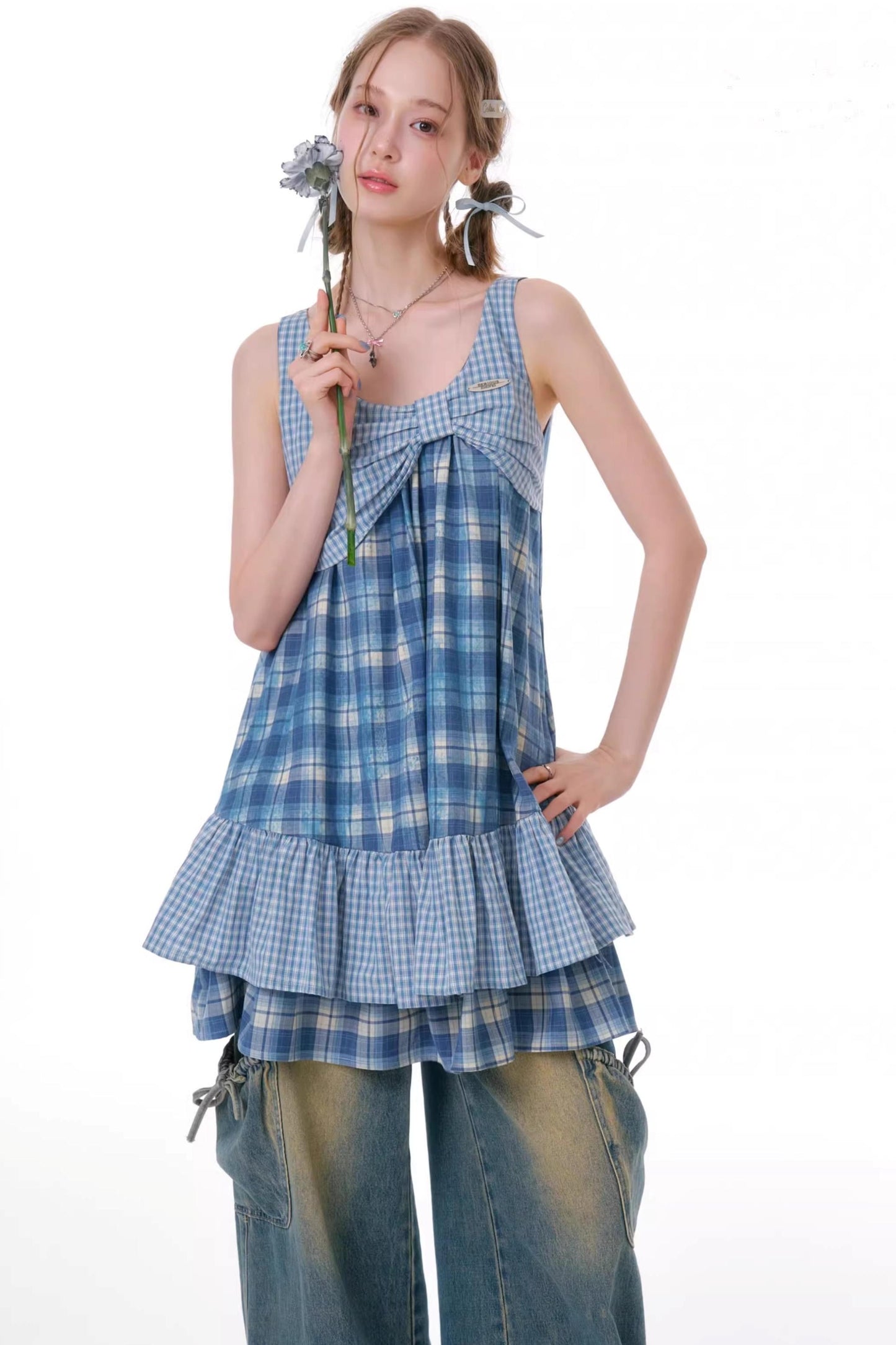 Sweet Dreams Plaid Dress