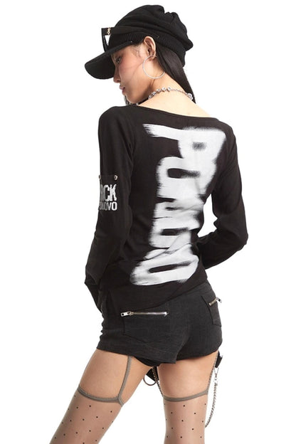 Monogram Shoulder T-Shirt