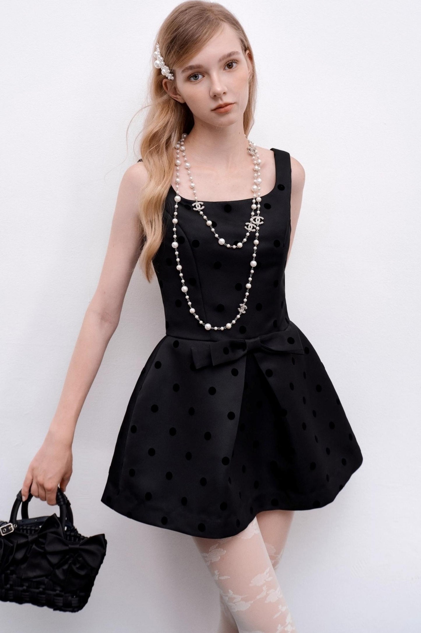 Autumn Black Short A-Line Dress