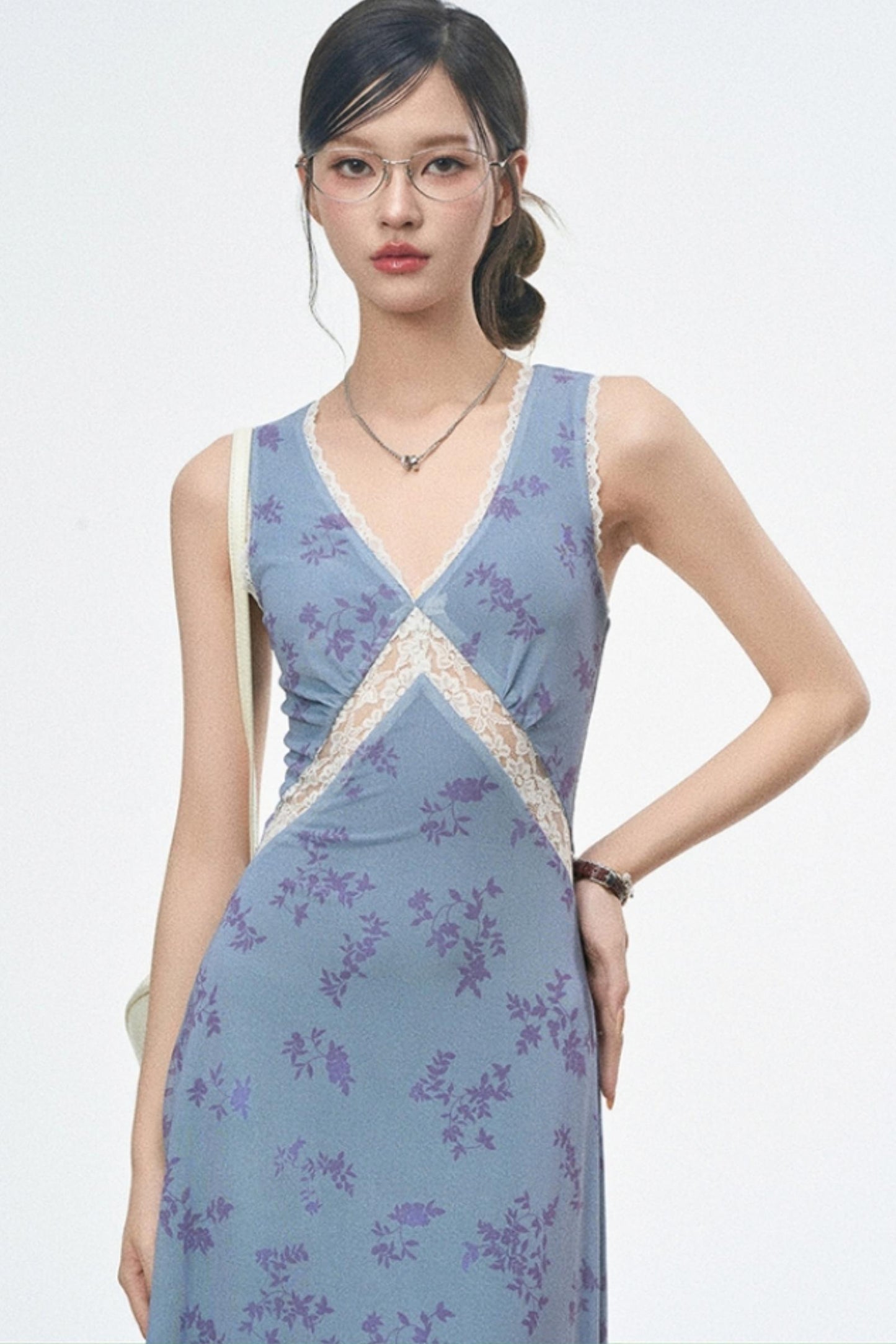 Elegant Floral Maxi Dress