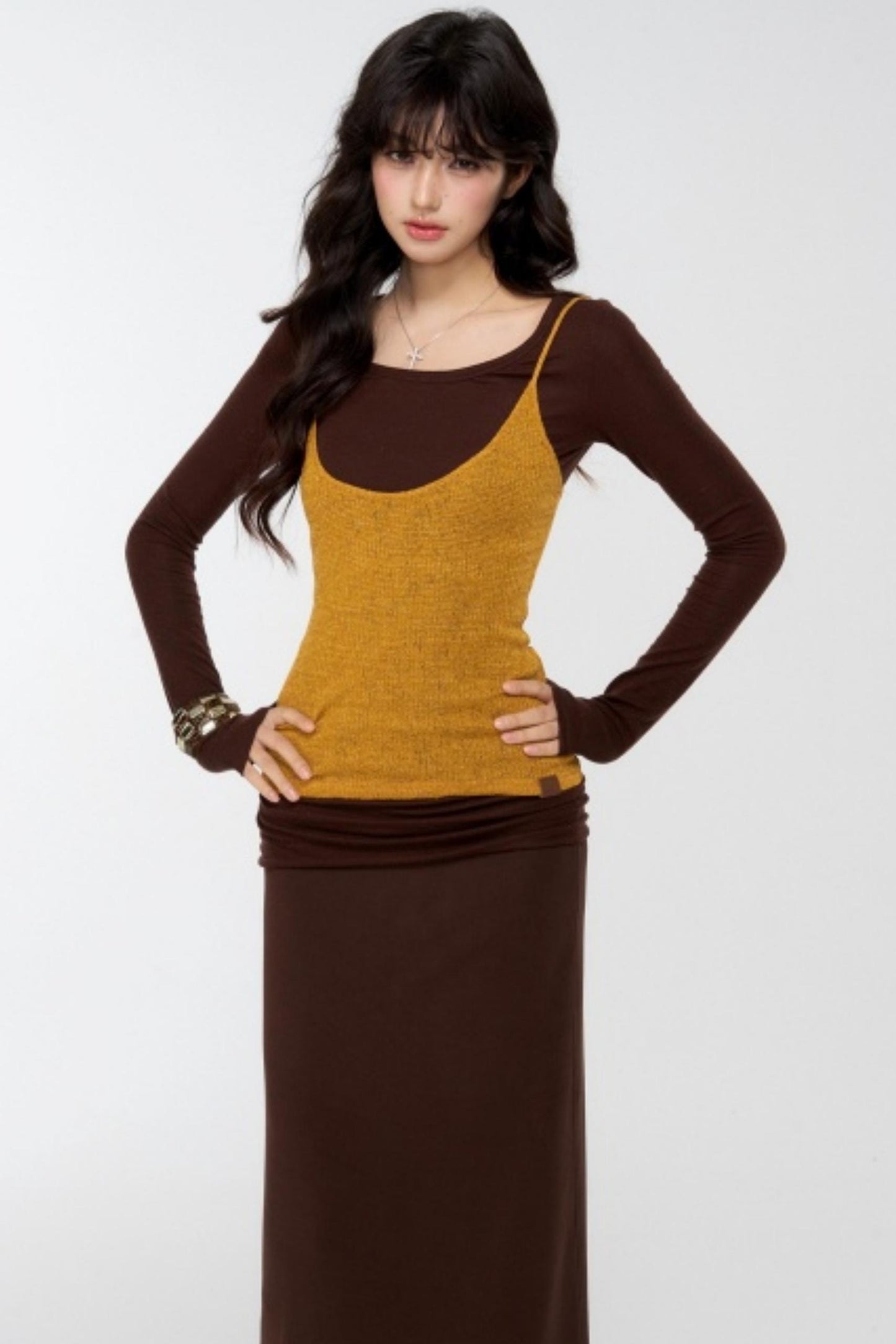 Gingerbread Contrast Top Set-Up