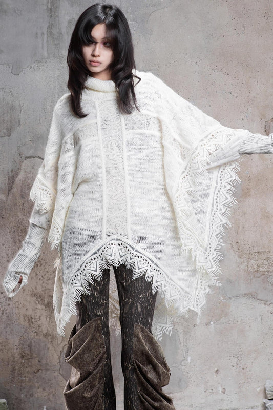 Retro Punk Cross Cloak