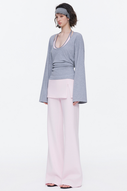 Hautfreundliche Strickrock-Hosen