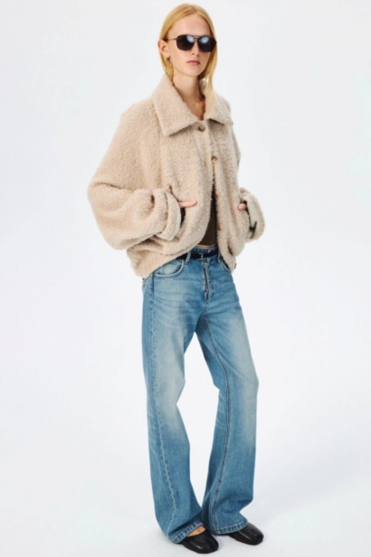 Vintage Blue Bootcut Jeans