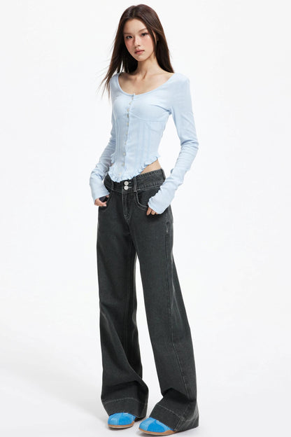 Hot Jacquard Knitted Sweater