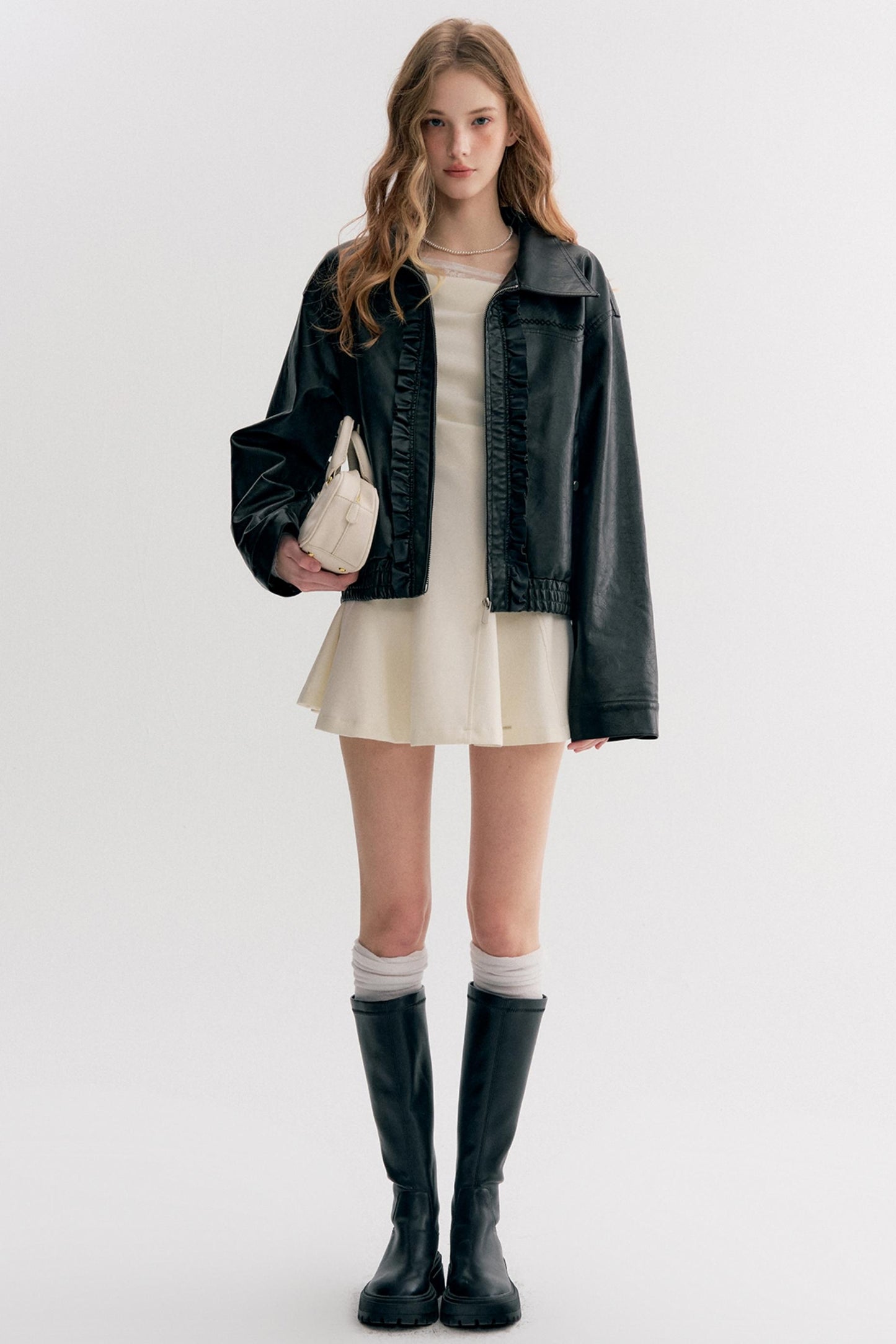 Whisper Lace Long Sleeve Dress