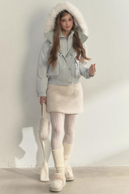 Vintage Crochet Woolen Socks