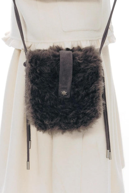 Handmade Furry Crossbody Bag