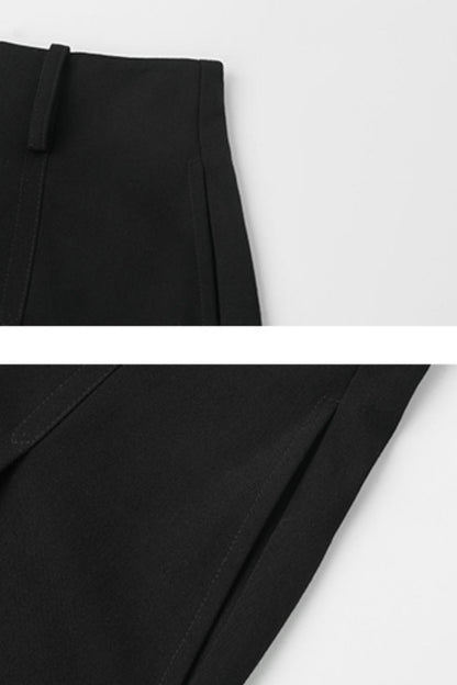 Classic High-Waisted Hakama Pants