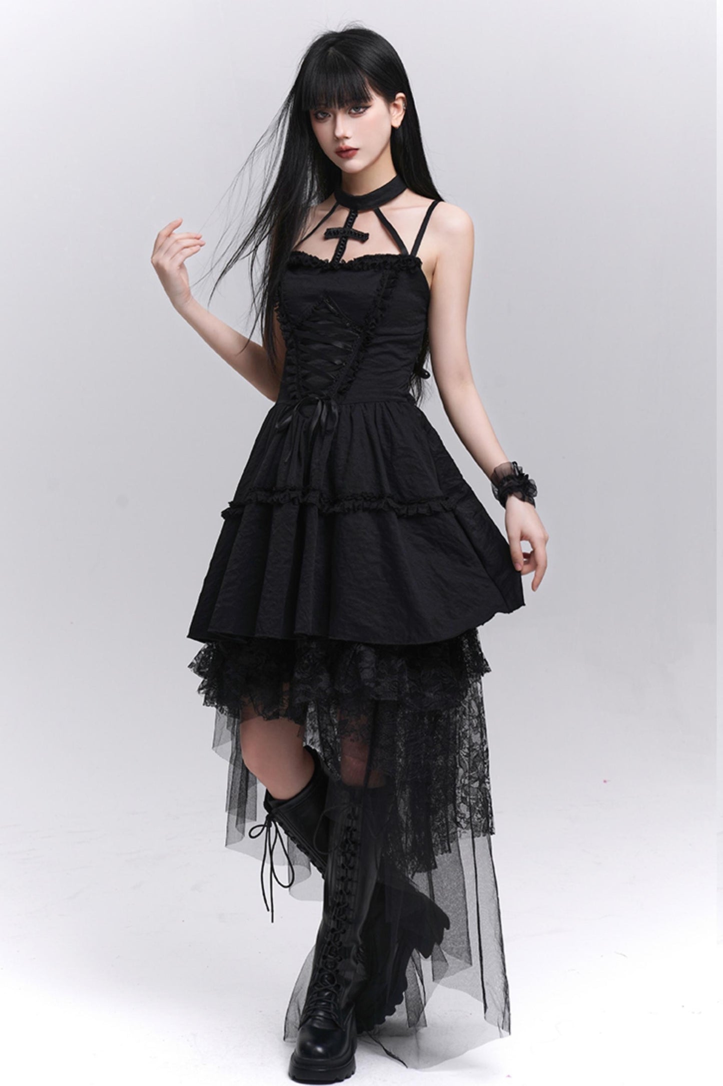 Gothic Halter Dress