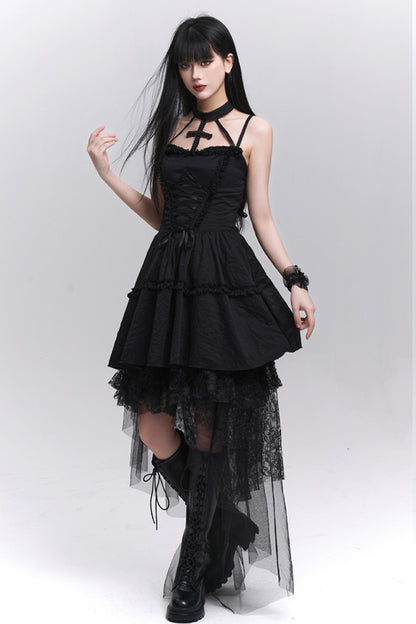 Gothic Halter Dress