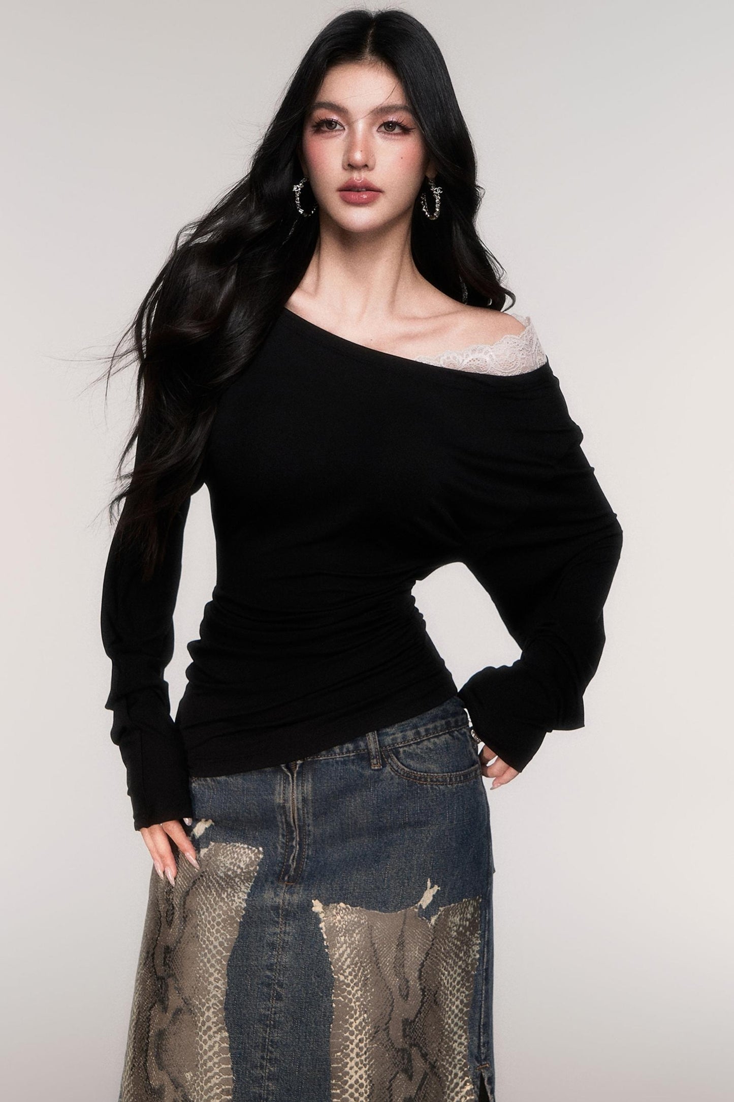 Lazy Sophisticated Lace Top