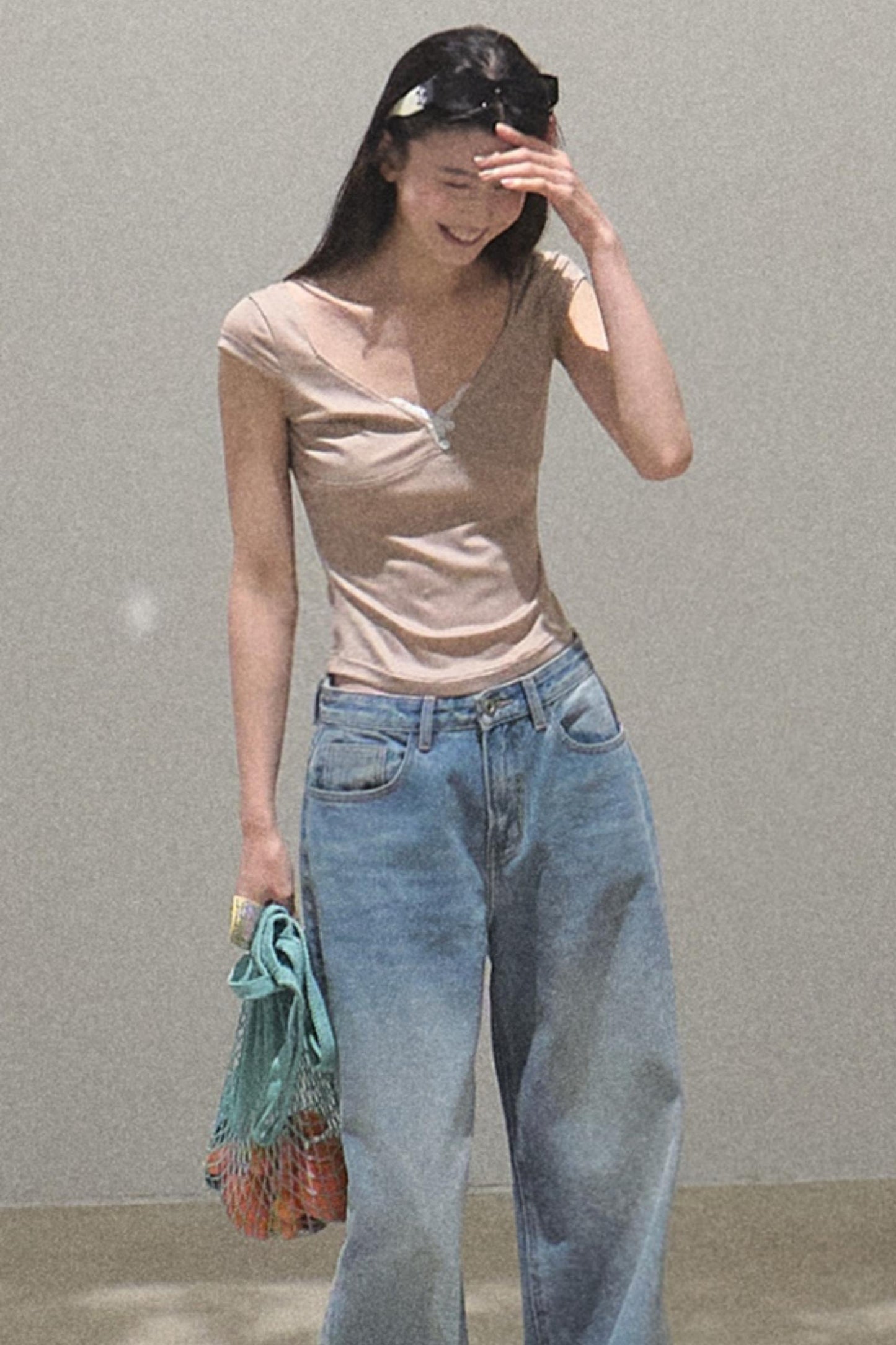 Whispering V-Neck Tee