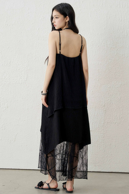 Ghost Lace Long Dress