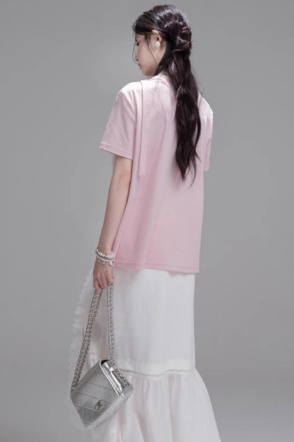 Honey Pink Hemp T-Shirt