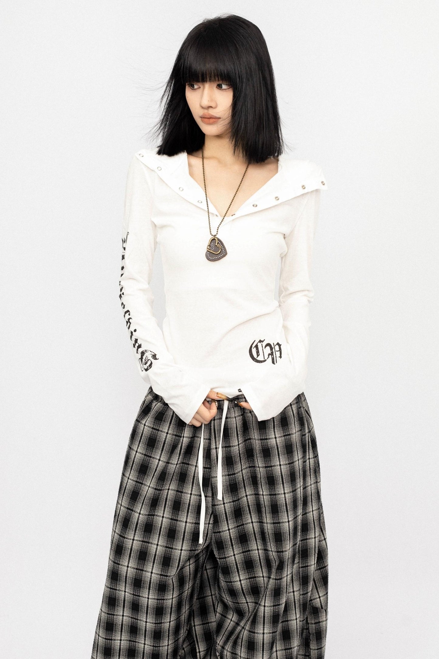 Retro Slim Sunscreen Smock Top