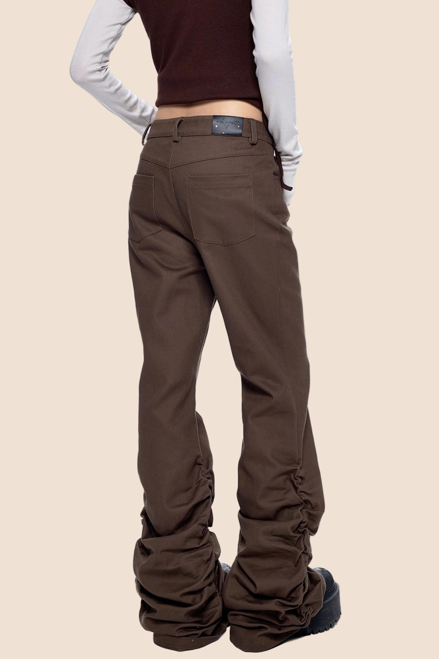 Slim Flared Slacks