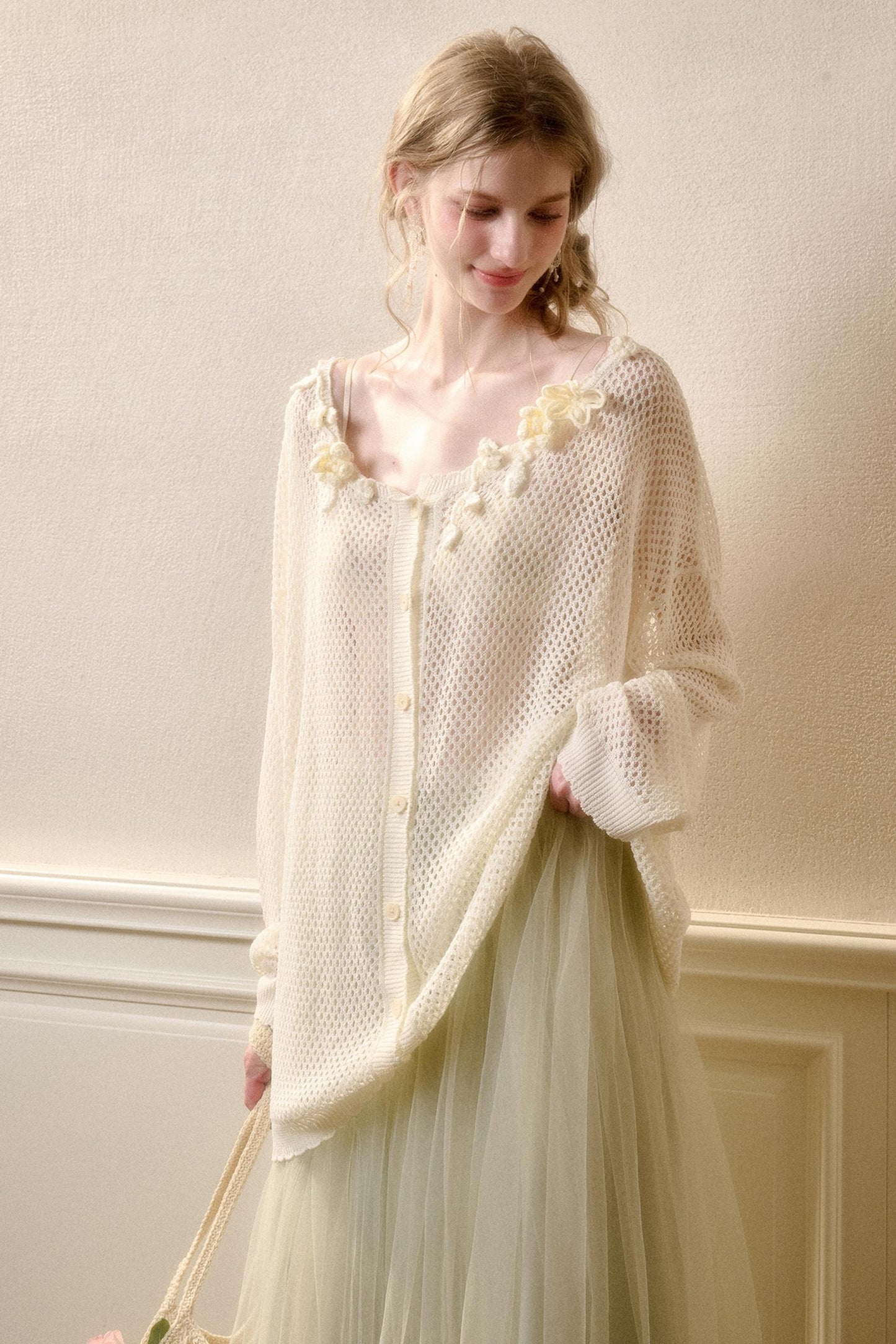 Galaxy Cool Ice Silk Cardigan