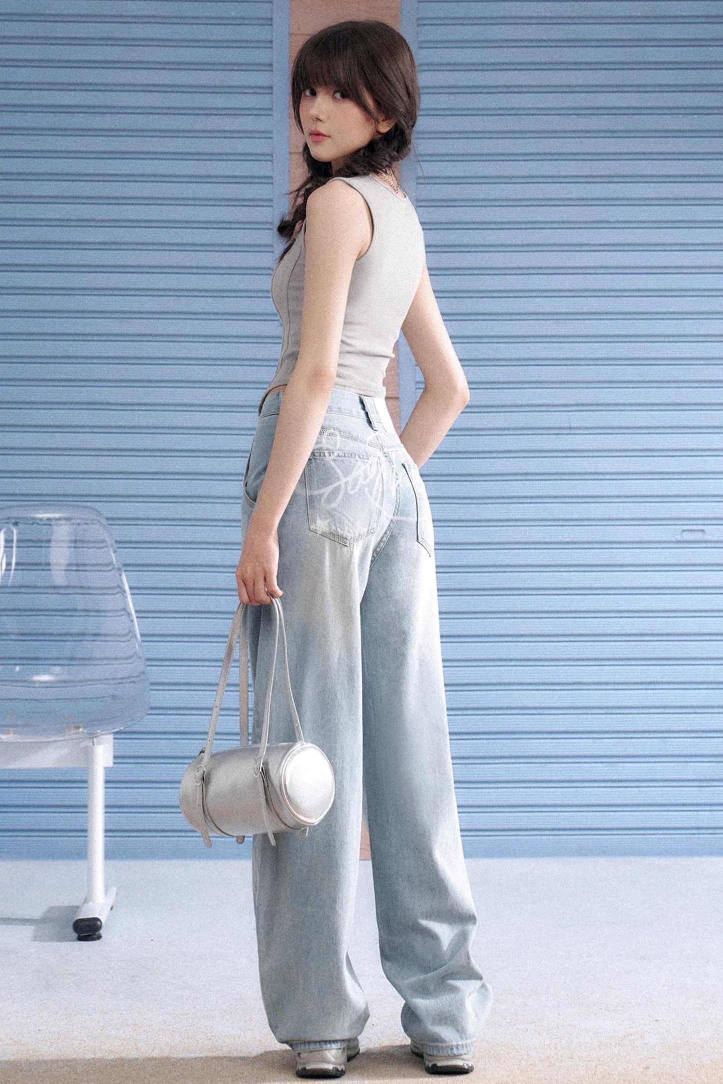 Teen Graffiti Skinny Jeans