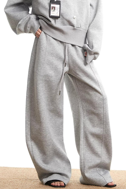 American Gray Hooded Sweatshirt Set-Up