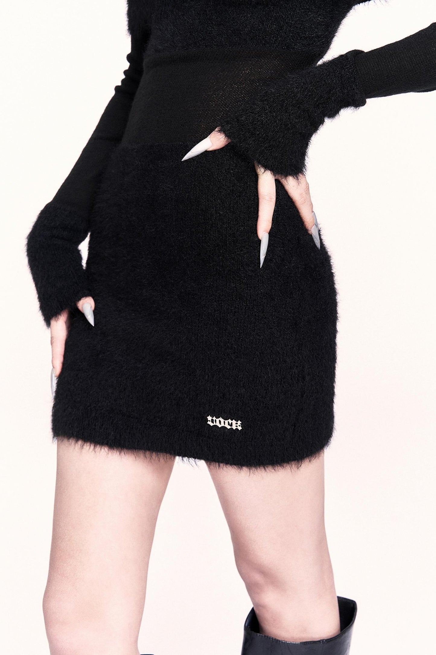 Alluring Knit Sweater Dress