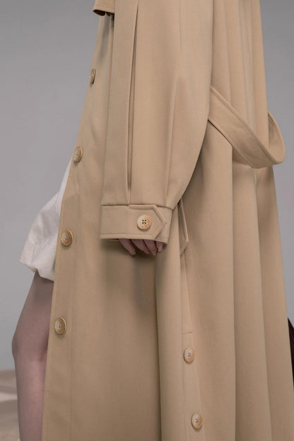 Nuansha Custom Wool Trench Coat