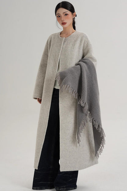 Elegant Double-Sided Woolen Coat