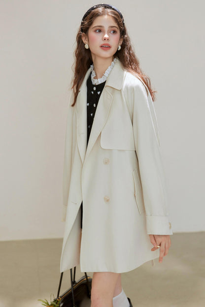 Autumn Silhouette Trench Coat