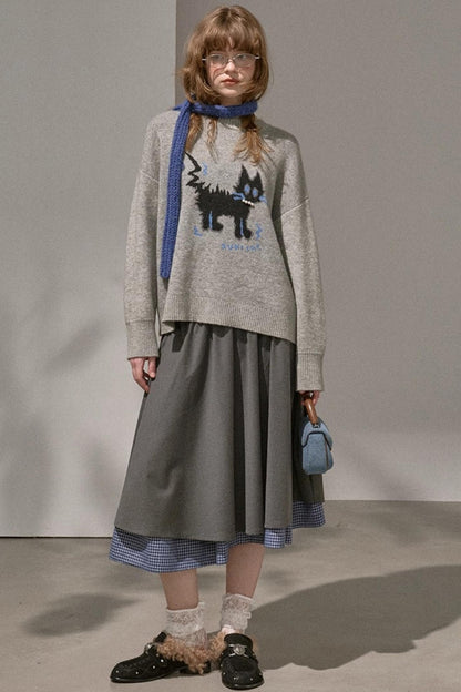 Winter Fur Drop Sweater