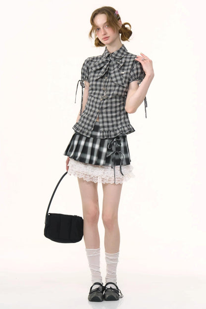 Summer Lace Bustier Skirt