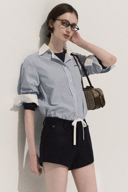 Night Woolen Short Pants