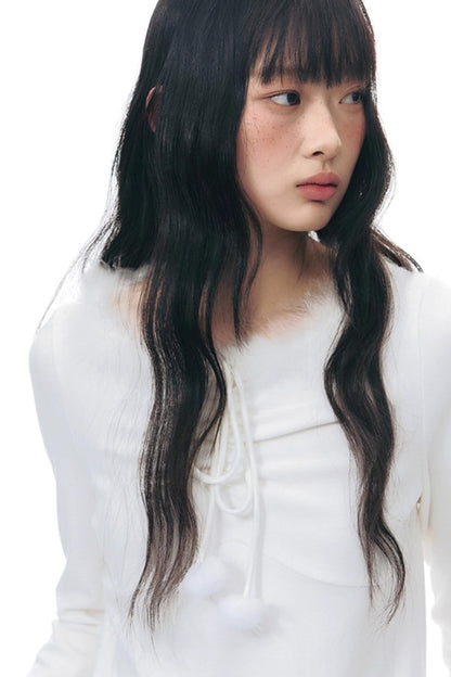 Furry Patchwork Base Layer Top