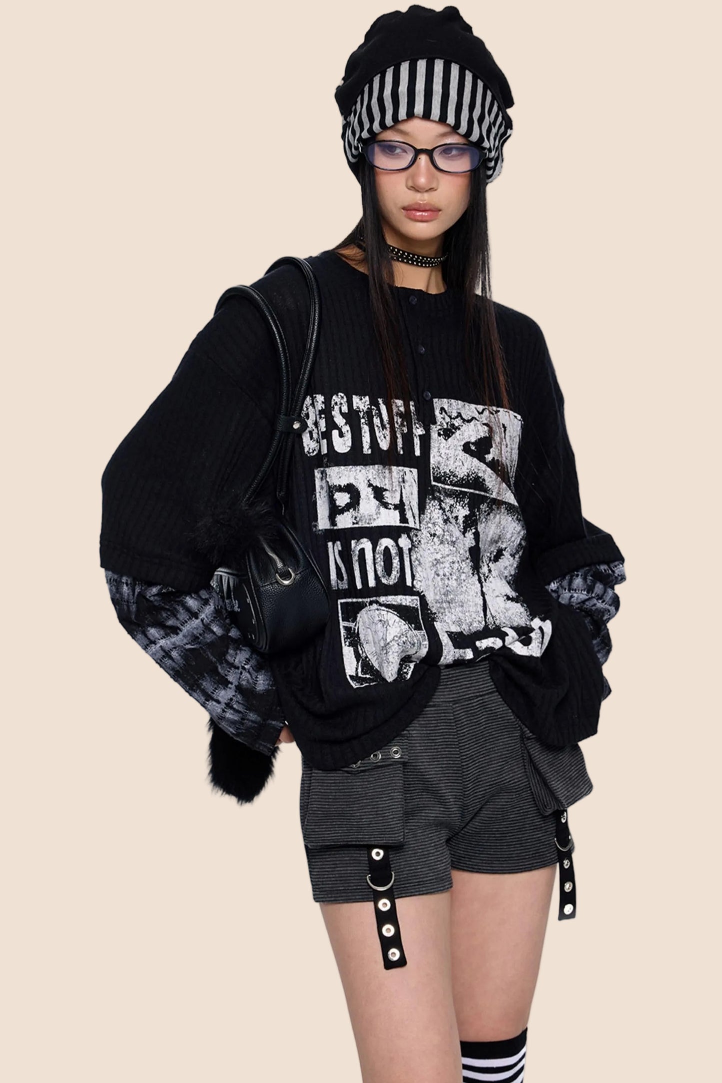 Henry Patchwork Knit Sweater