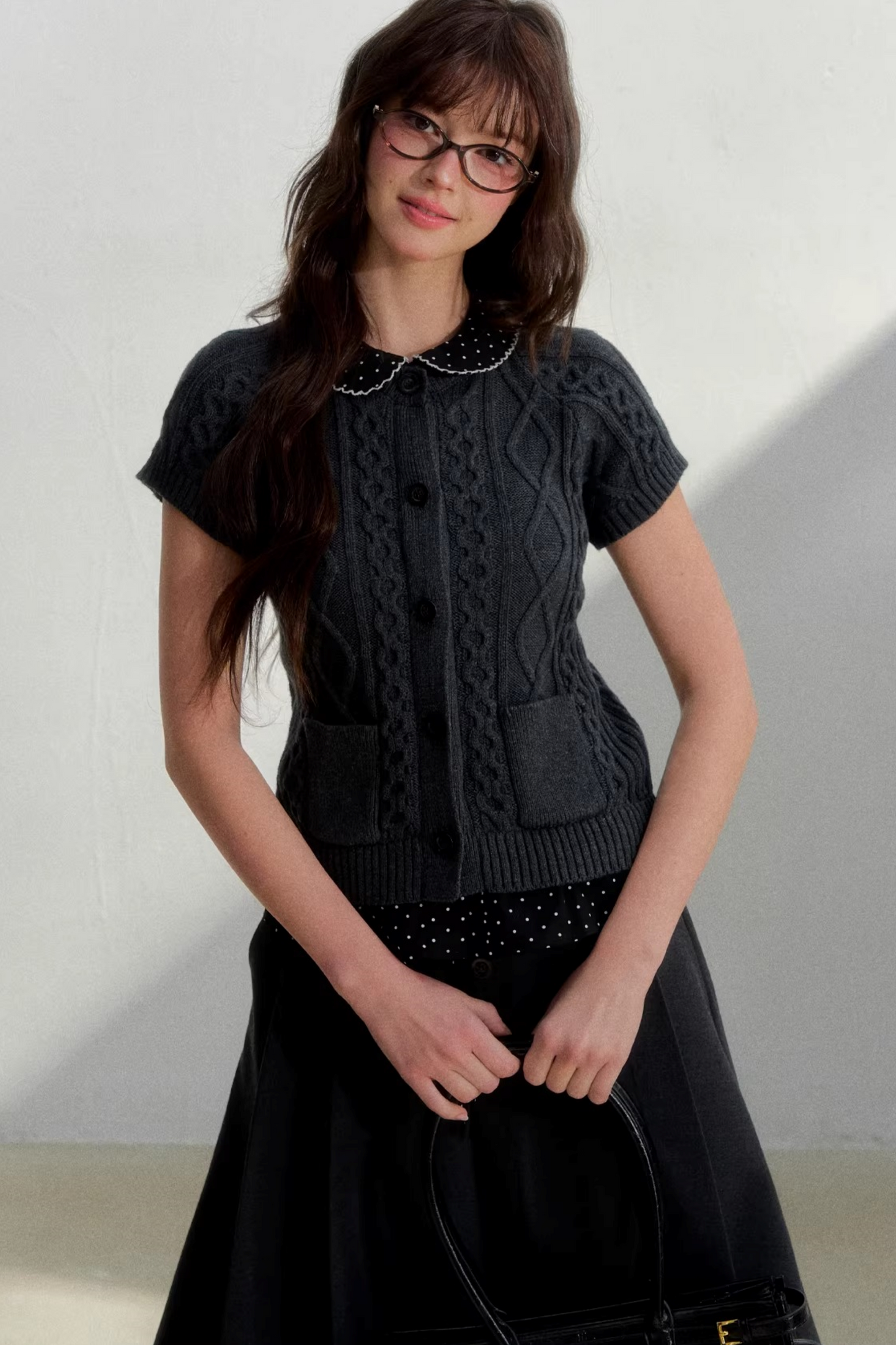 Knit College Sweater