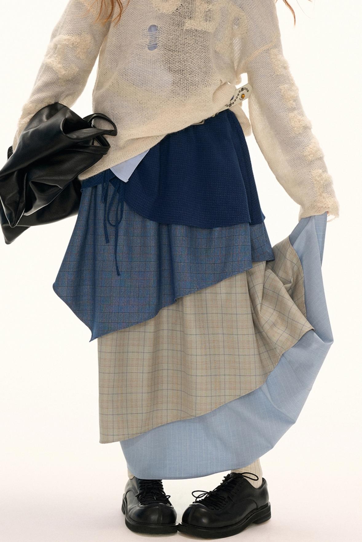 American Vintage Multi-Layer Maxi Skirt