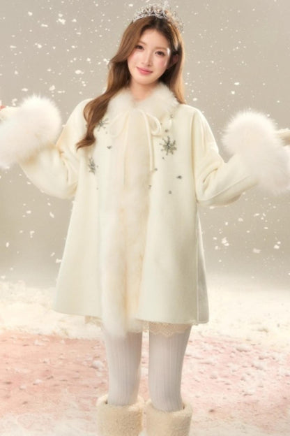 Fairy Woolen Lace Skirt