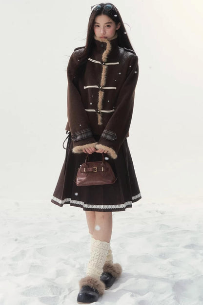 Retro Oak Woolen Jacket