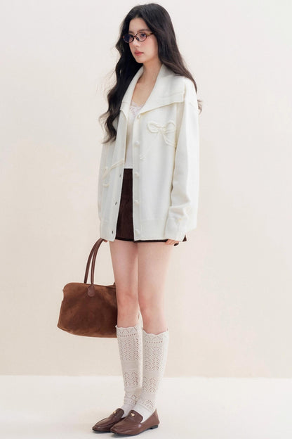 Lazy Sheep Wool Knit Cardigan