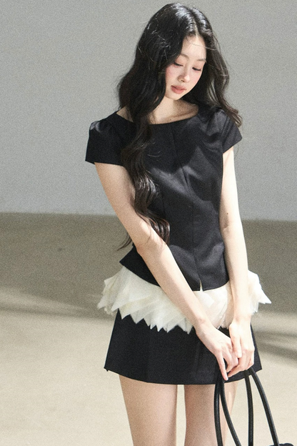 Youthful A-Line Puffy Skirt