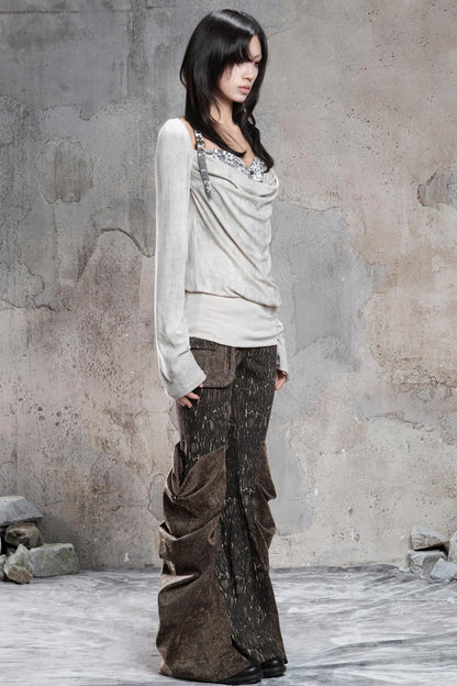 Retro Two-Piece Top Shirt Info