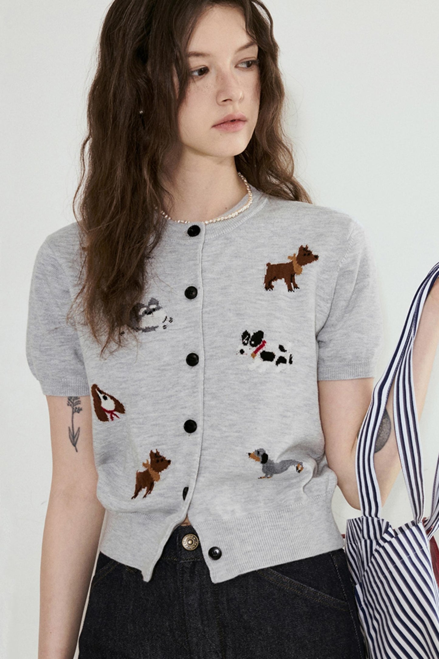 Playful Puppy Cardigan