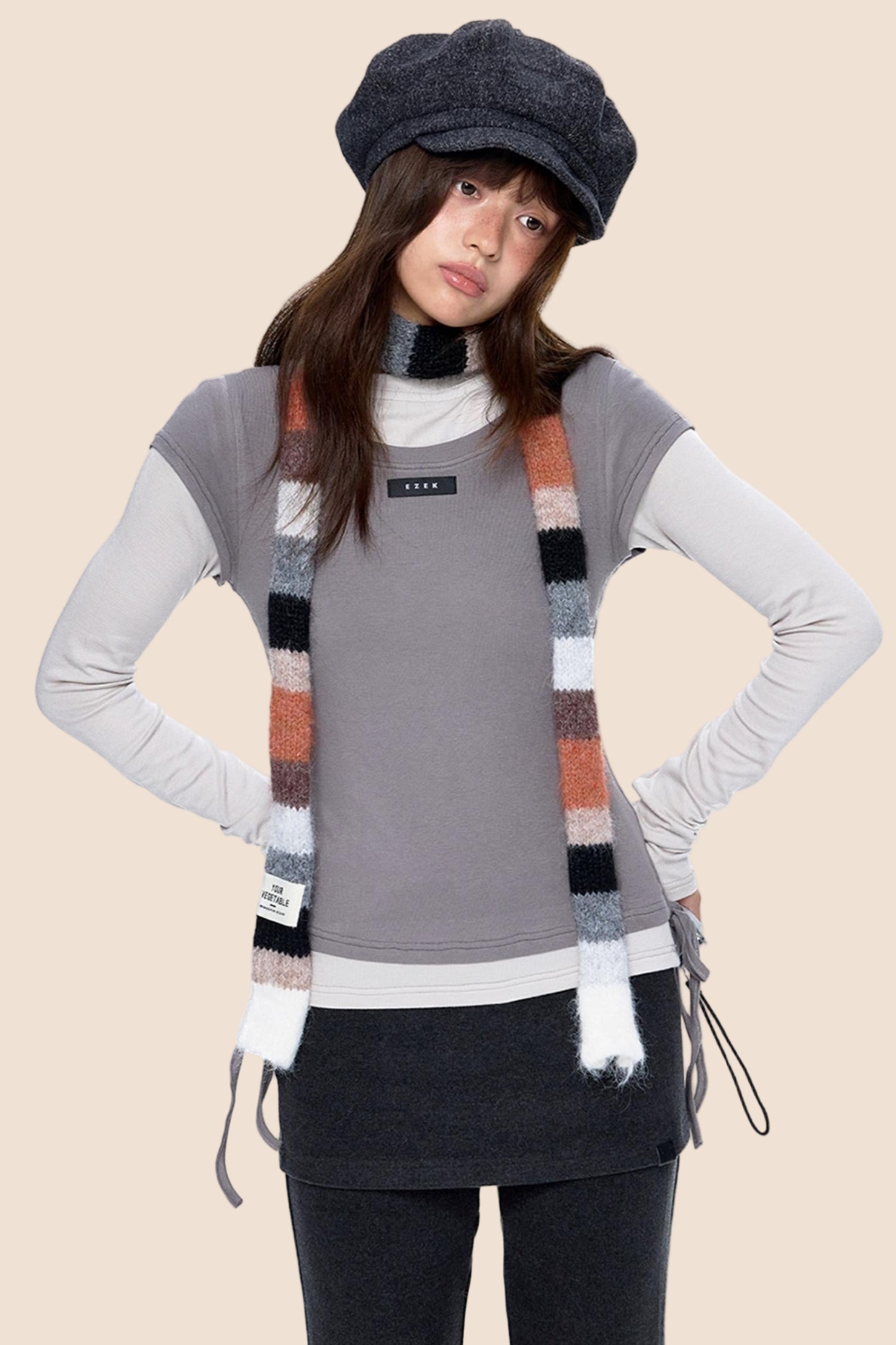 Elegant Layered Vintage Top