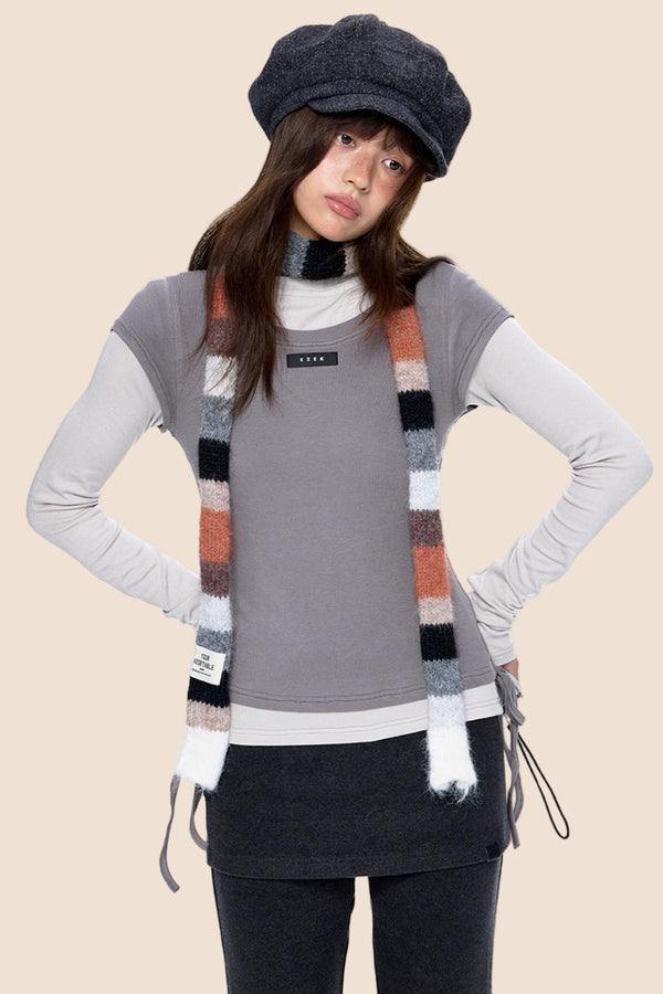 Elegant Layered Vintage Top