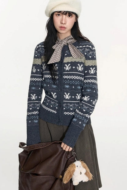 Corduroy Split A-Line Skirt