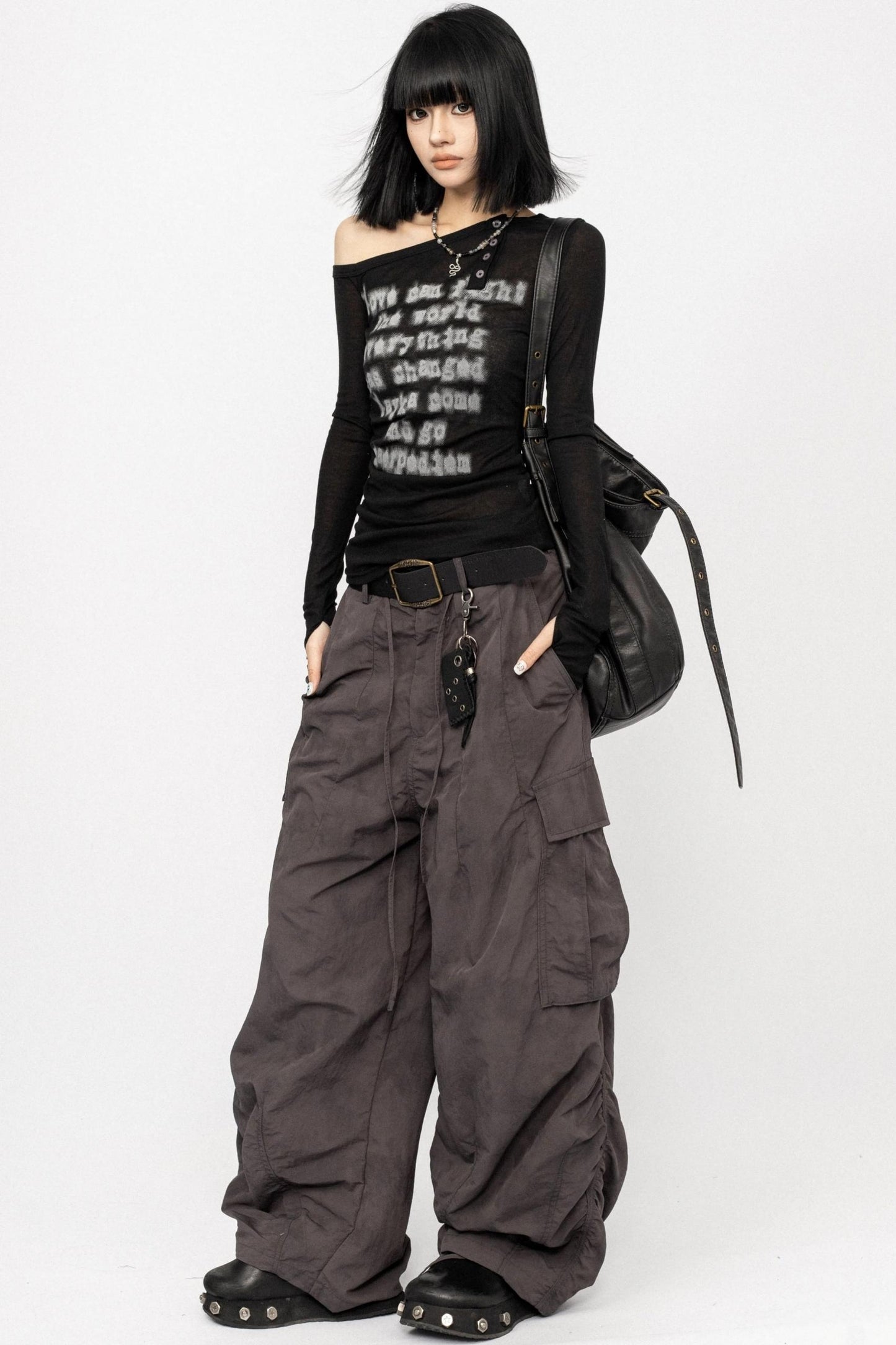 Casual Long Sleeve Slim Fit Top