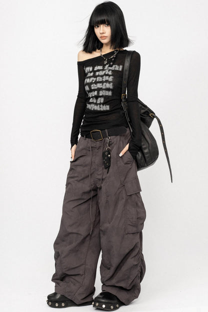 Casual Long Sleeve Slim Fit Top